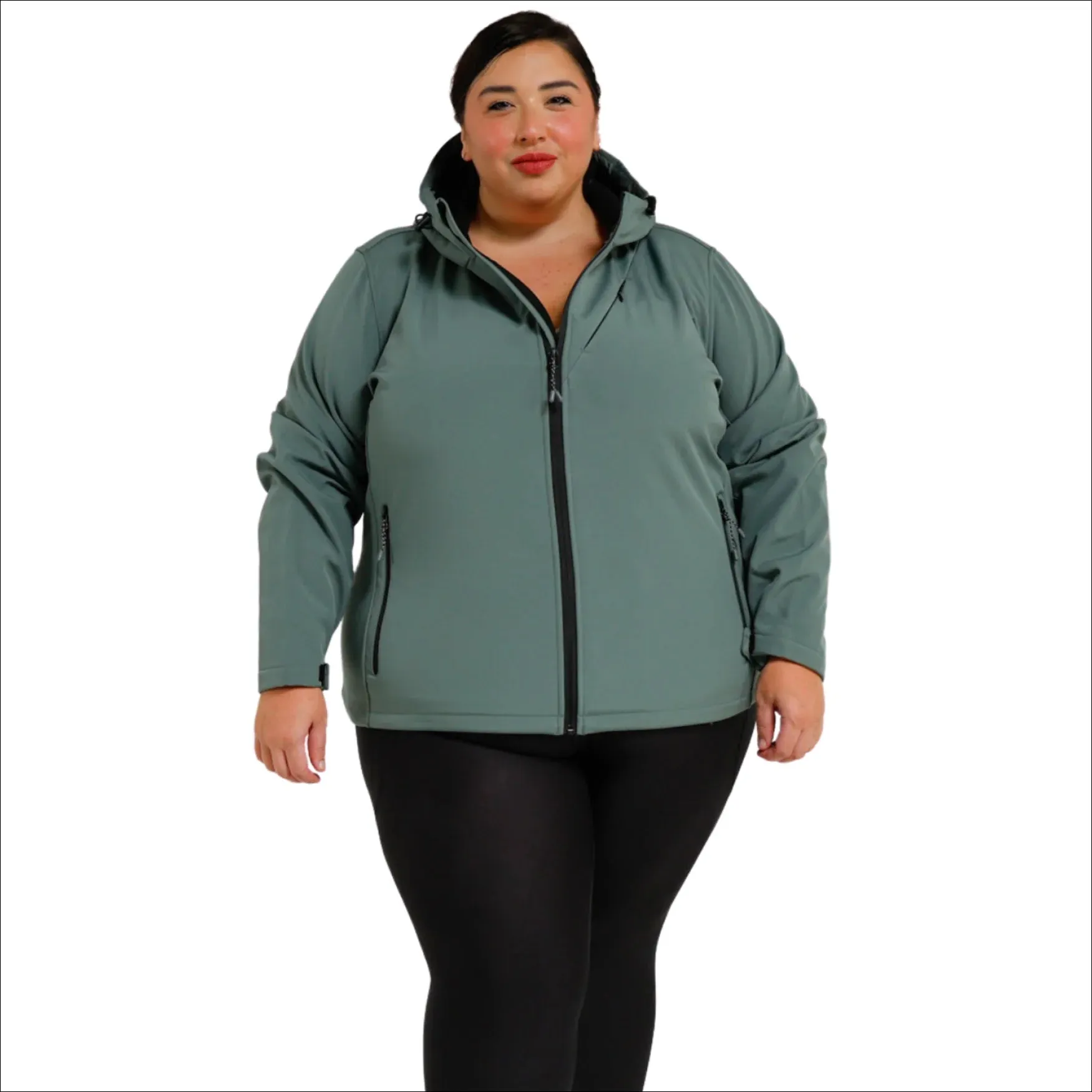 Women’s Plus Size Micro Fleece 1X-6X Soft Shell Jacket