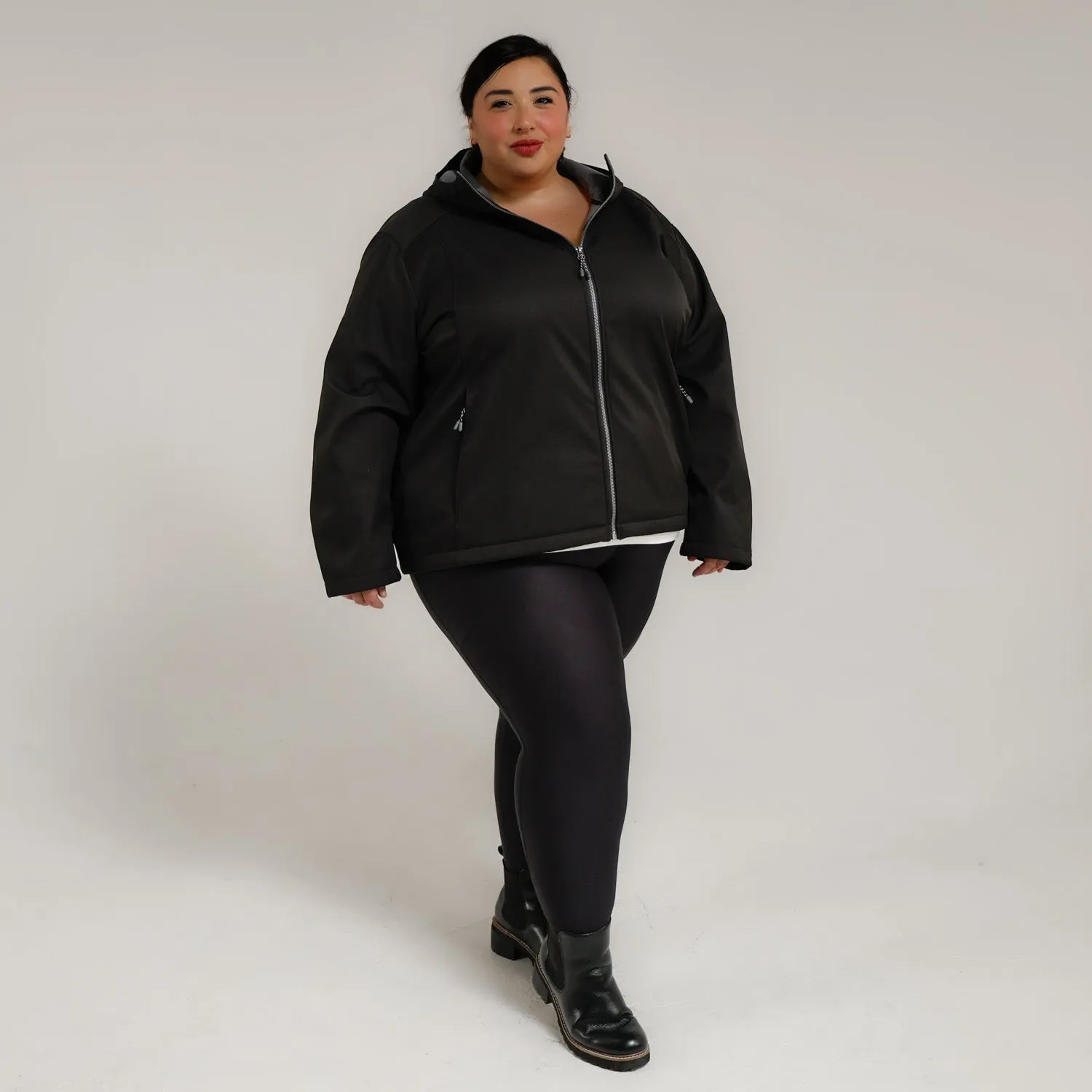 Women’s Plus Size Micro Fleece 1X-6X Soft Shell Jacket