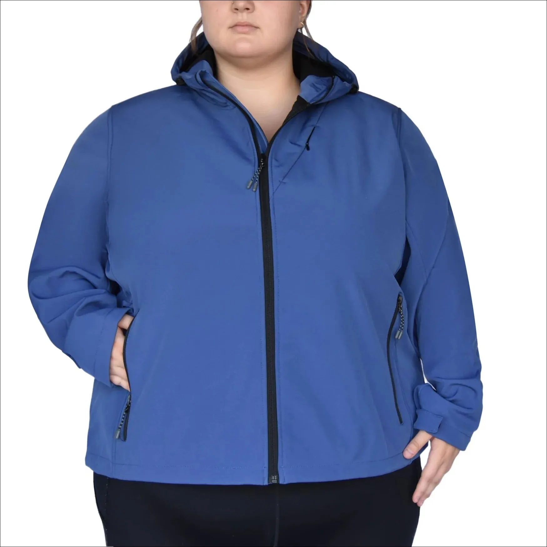 Women’s Plus Size Micro Fleece 1X-6X Soft Shell Jacket