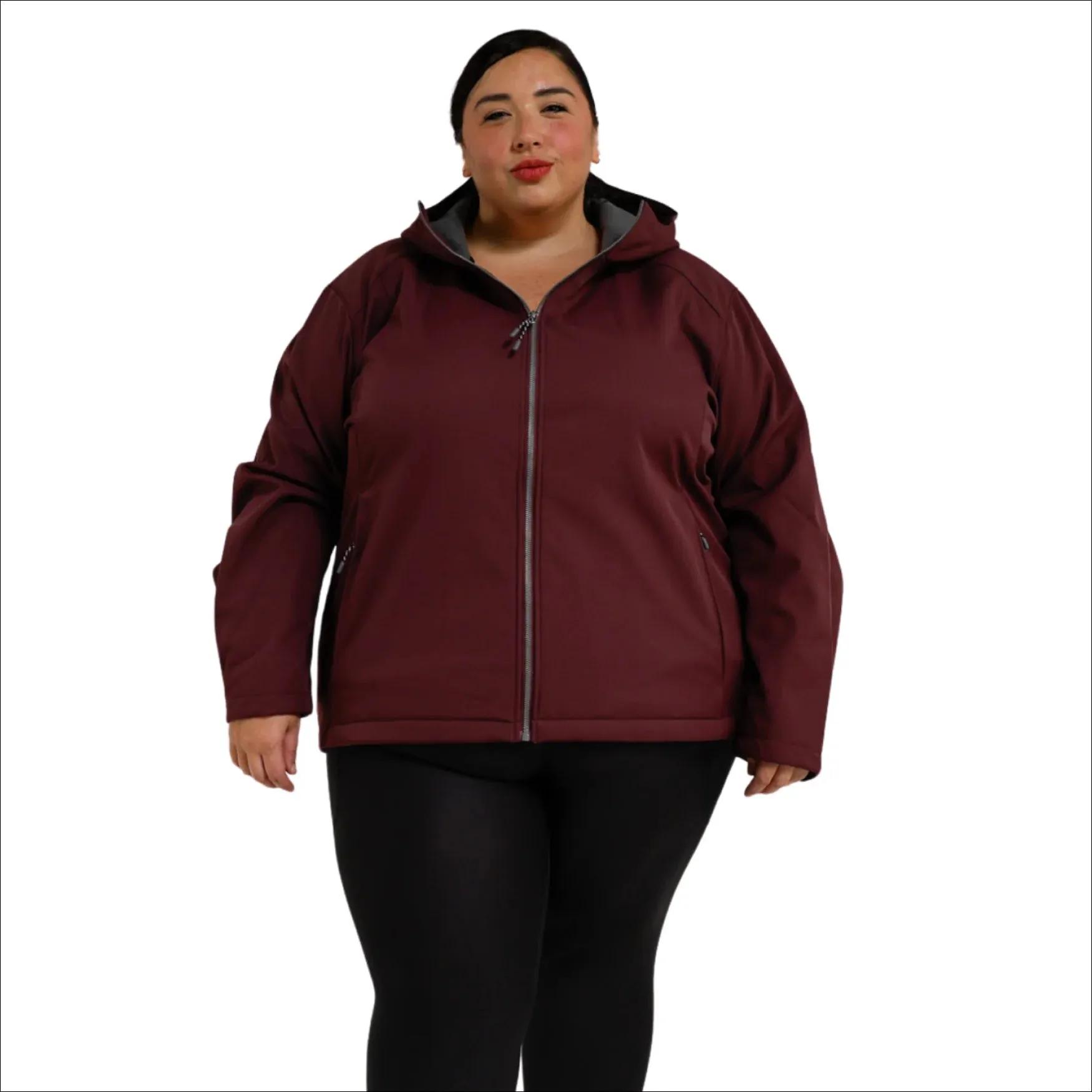 Women’s Plus Size Micro Fleece 1X-6X Soft Shell Jacket