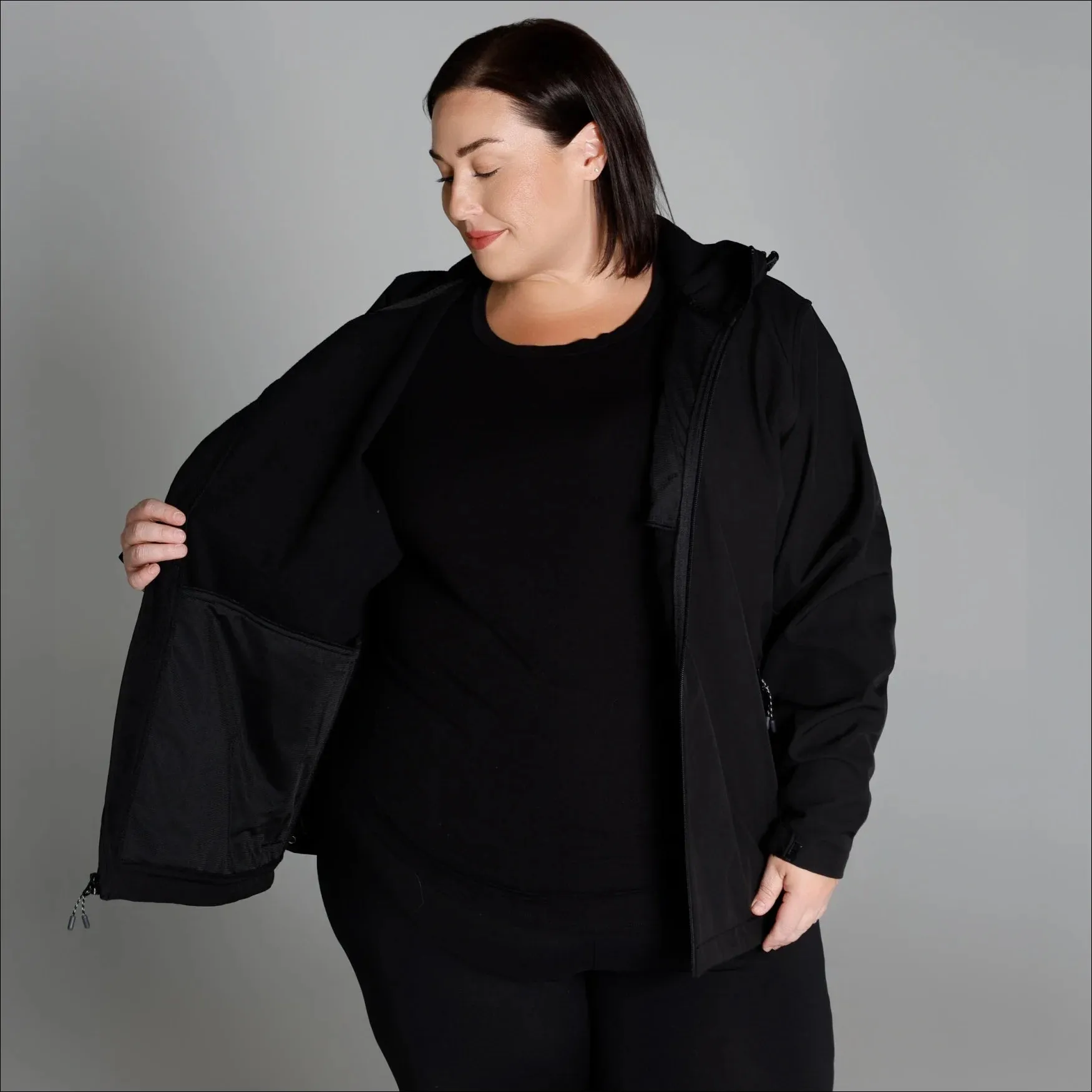 Women’s Plus Size Micro Fleece 1X-6X Soft Shell Jacket