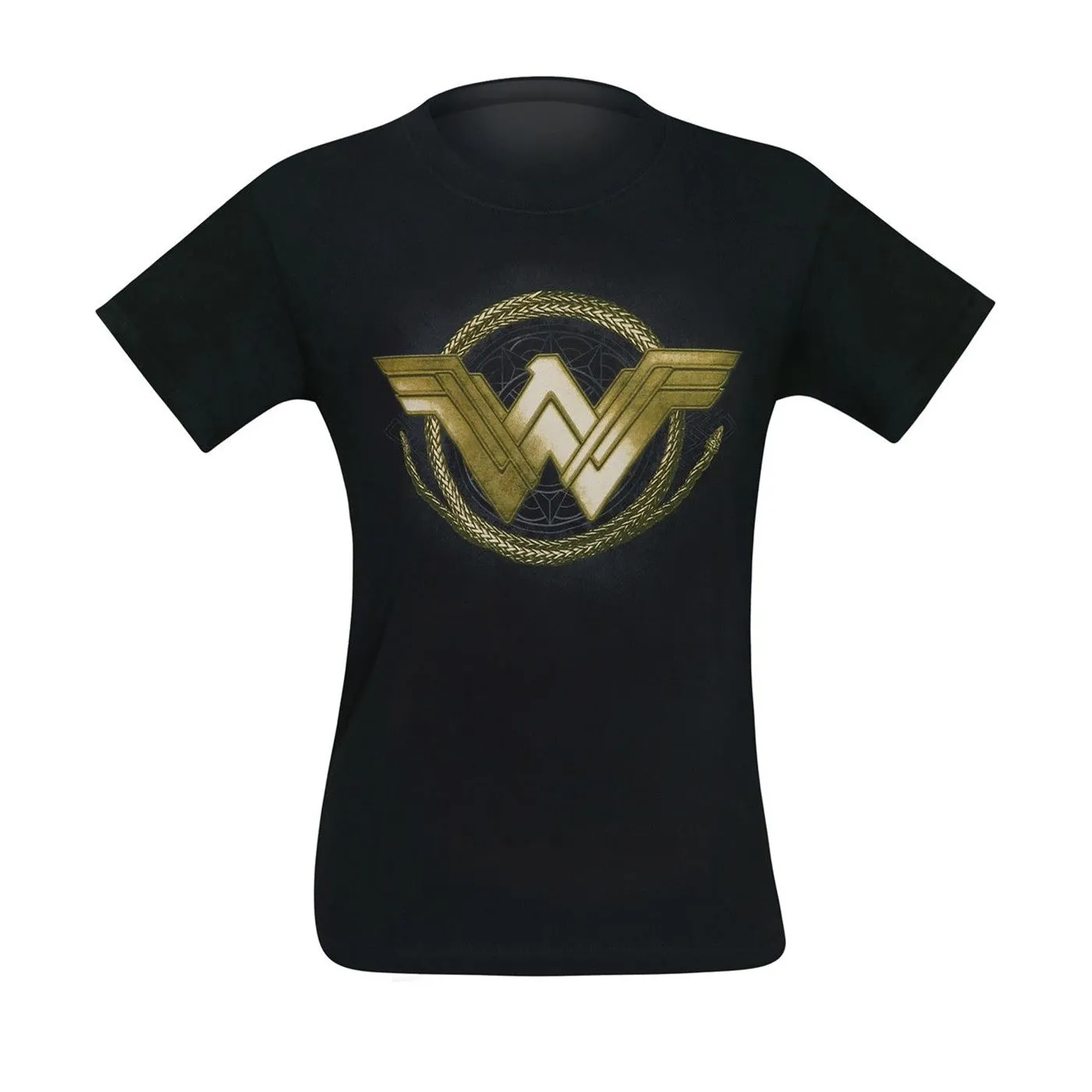 Wonder Woman Movie Golden Lasso Logo Men's T-Shirt