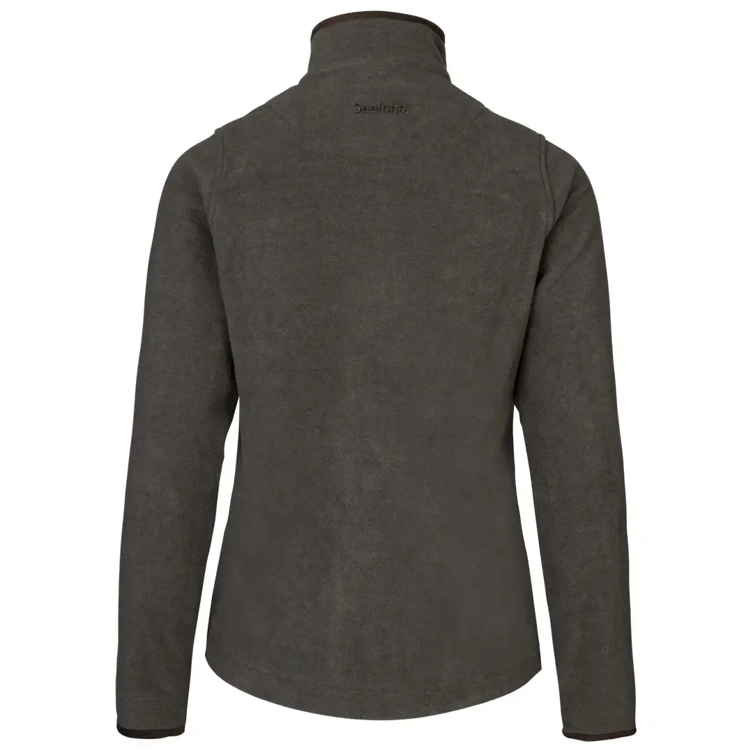 Woodcock Ivy Fleece Jacket - Dark Grey Melange by Seeland