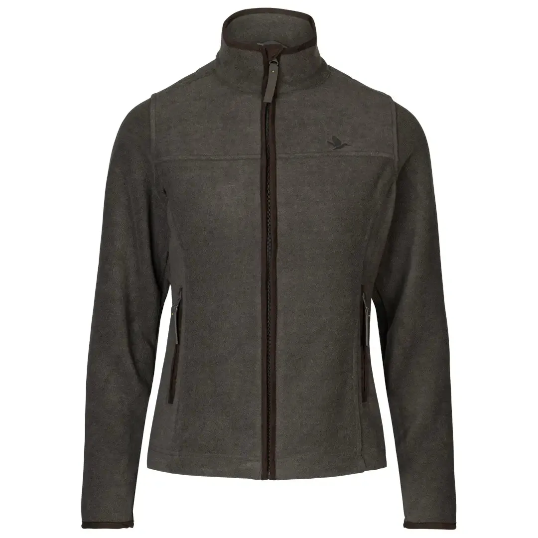 Woodcock Ivy Fleece Jacket - Dark Grey Melange by Seeland