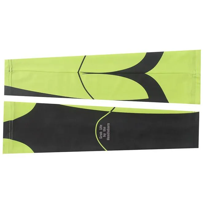 XINTOWN Green Black Cycling Arm Warmers