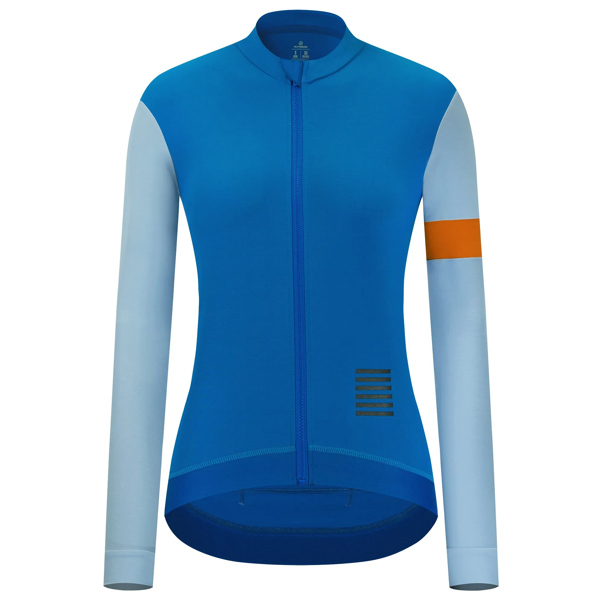 YKYW Women's Cycling Jersey Jacket Winter 5-15℃ Fleece Warm Long Sleeve 5 Colors