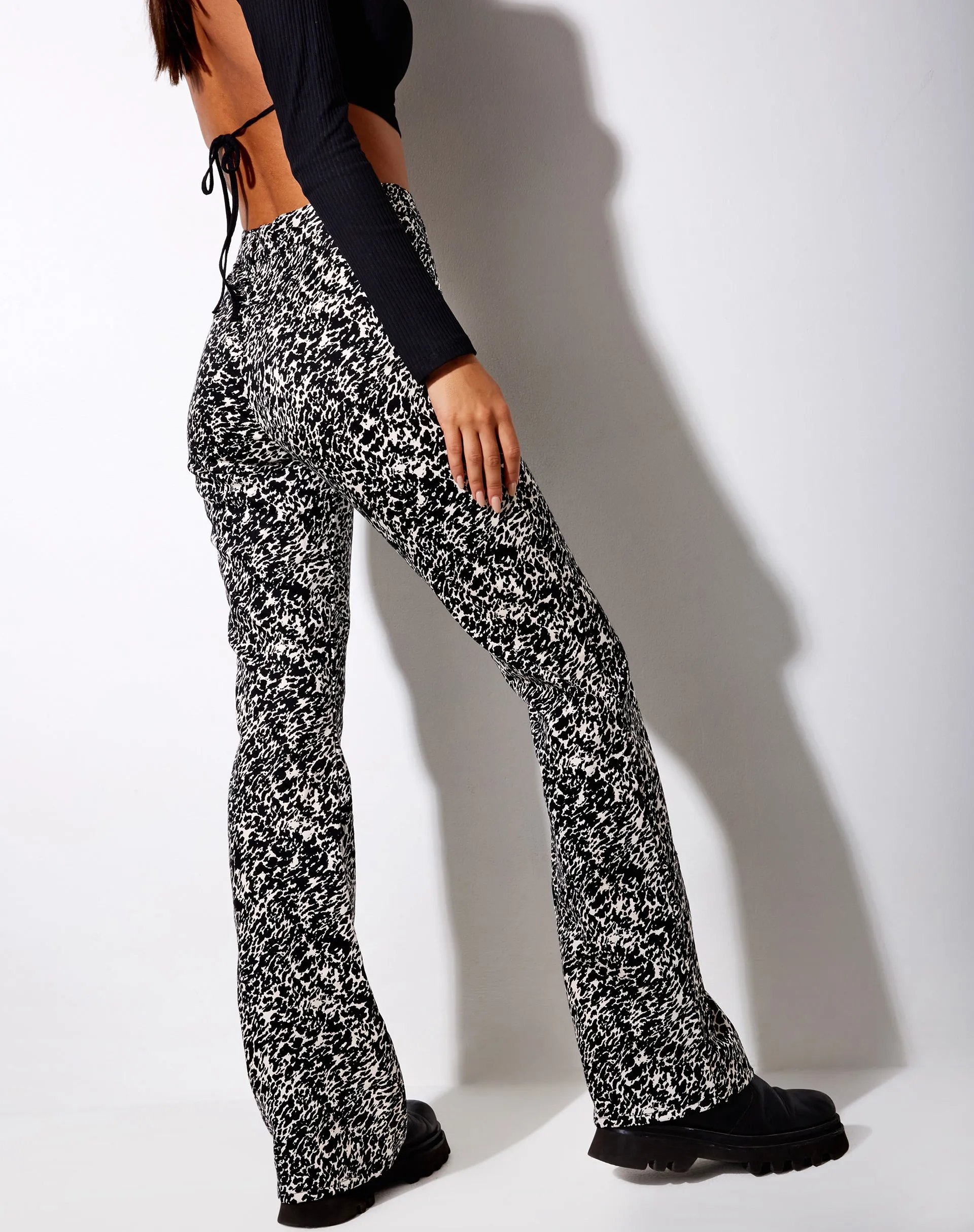 Zoven Trouser in Abstract Animal